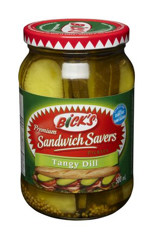 Bicks Pickles - Tangy Dill Snack Em's ea/500ml