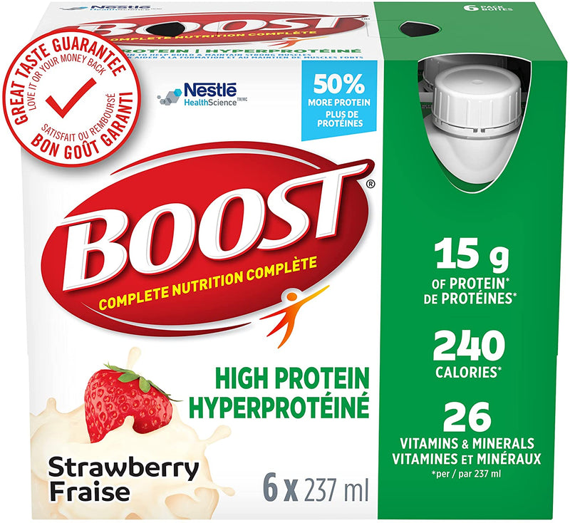 Boost Drink Meal Replacement - Strawberry (4x6's) 24x237ml