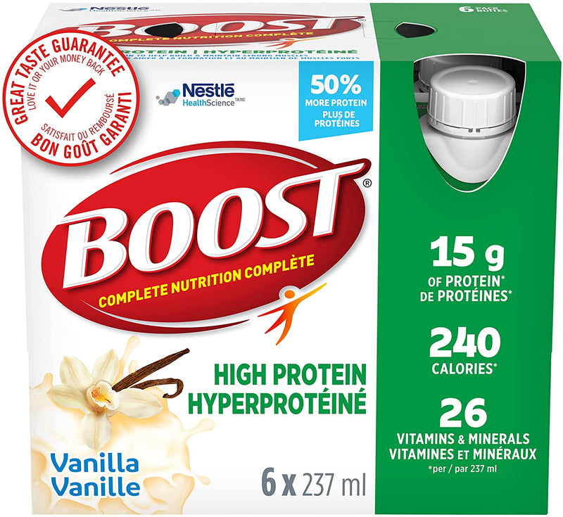 Boost Drink Meal Replacement - Vanilla (4x6's) 24x237ml