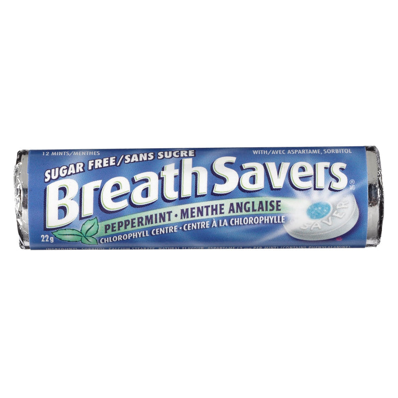 Breath Savers Rolls Peppermint 18x22g