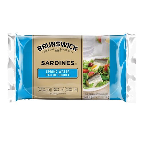Brunswick Sardines - Water 18x100gr