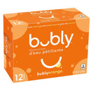 Bubly Sparkling Water - Orange 12x355ml
