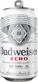 Budweiser Zero Beer (0.5% Alcohol) Cans 12x473ml