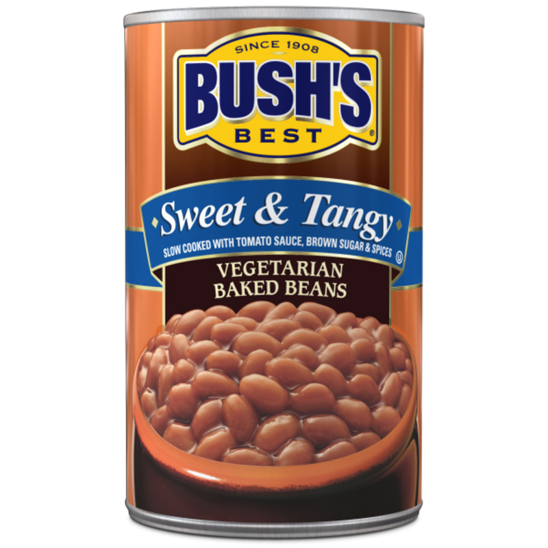 Bush Baked Beans - Swt & Tangy Veg. 12x398ml