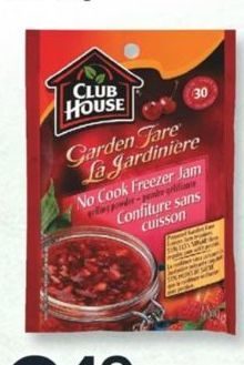 C.H. Garden Fare Freezer Jam ea/45gr