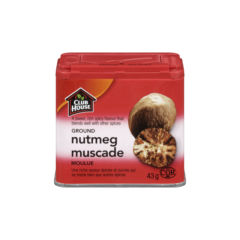 Club House Spice - Nutmeg Ground (Tin) ea/39gr
