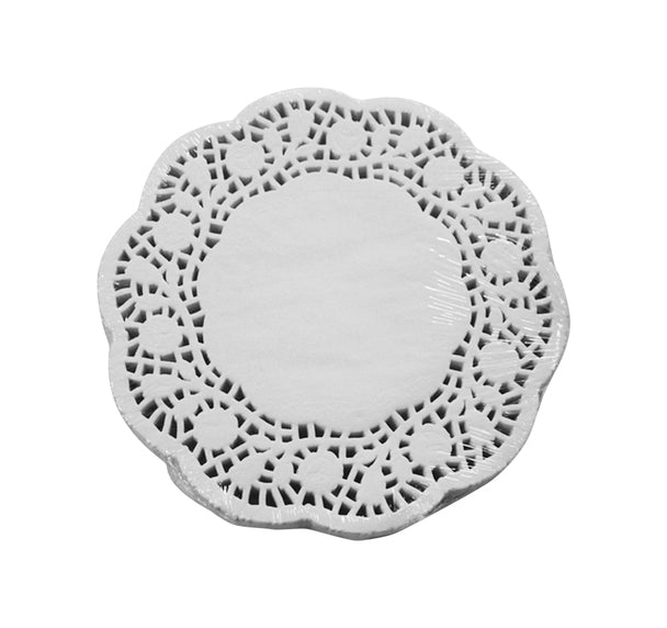 Doilies - White 6"  1000/bx
