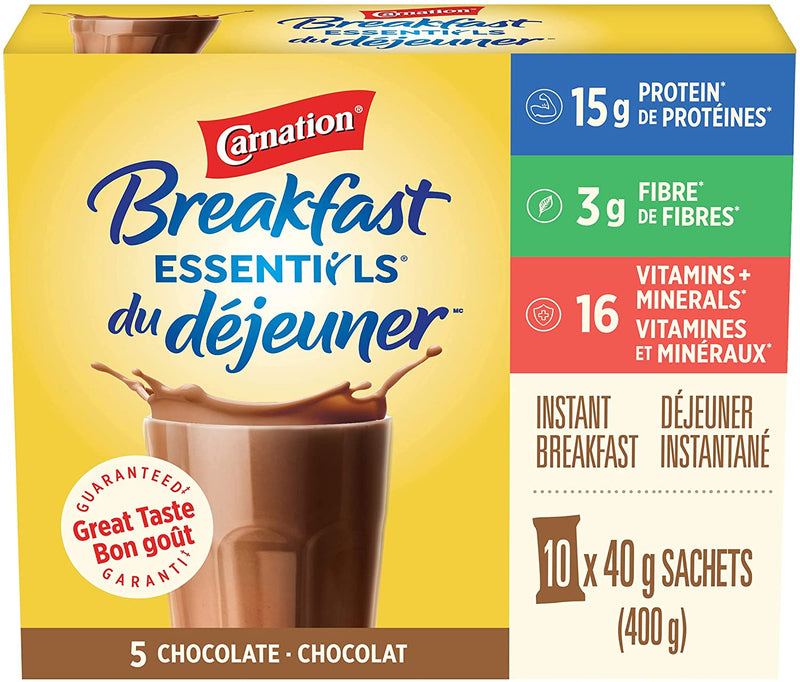 Carnation Instant Breakfast - Chocolate (40gr/pkg)  ea/10's