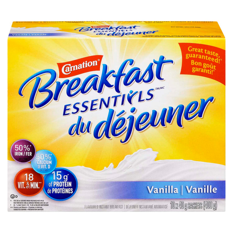 Carnation Instant Breakfast - Vanilla (40gr/pkg)  6x10's