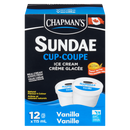 Chapmans Ice Cream Thermol Cups 2/12X115ml