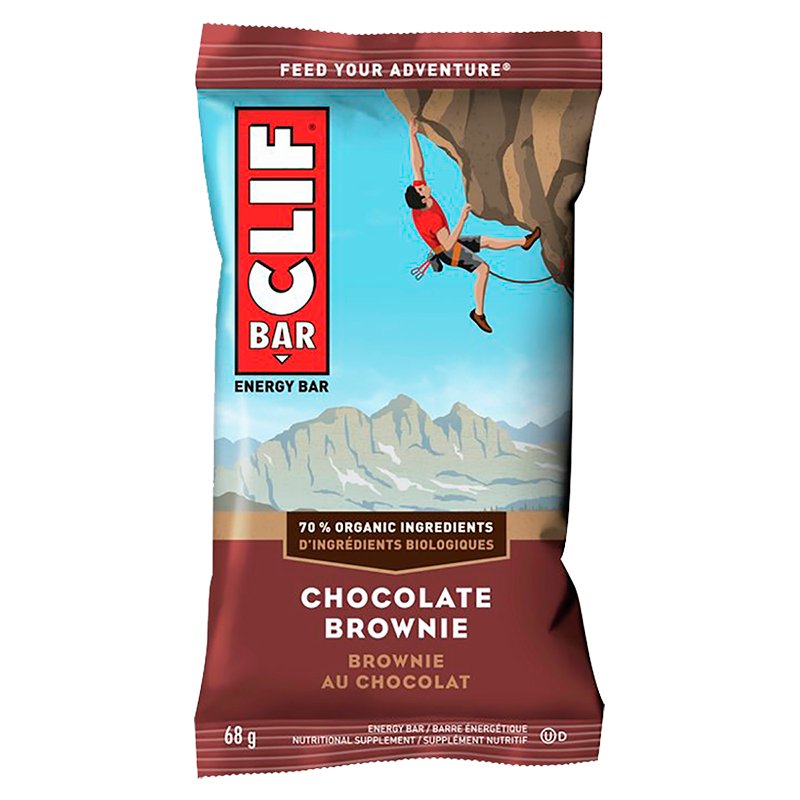 Clif Bars - Chocolate Brownie 12x68g