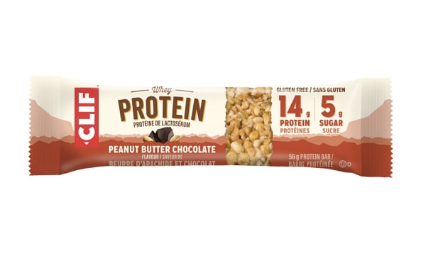 Clif Bars - Whey Protein Peanut Butter Chocolate 8x56g