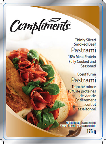 Compliments Del - Pastrami  12x175gr