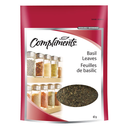 Compliments Spice - Basil Leaves  9x42gr