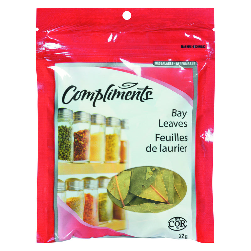 Compliments Spice - Bay Leaves  9x22gr