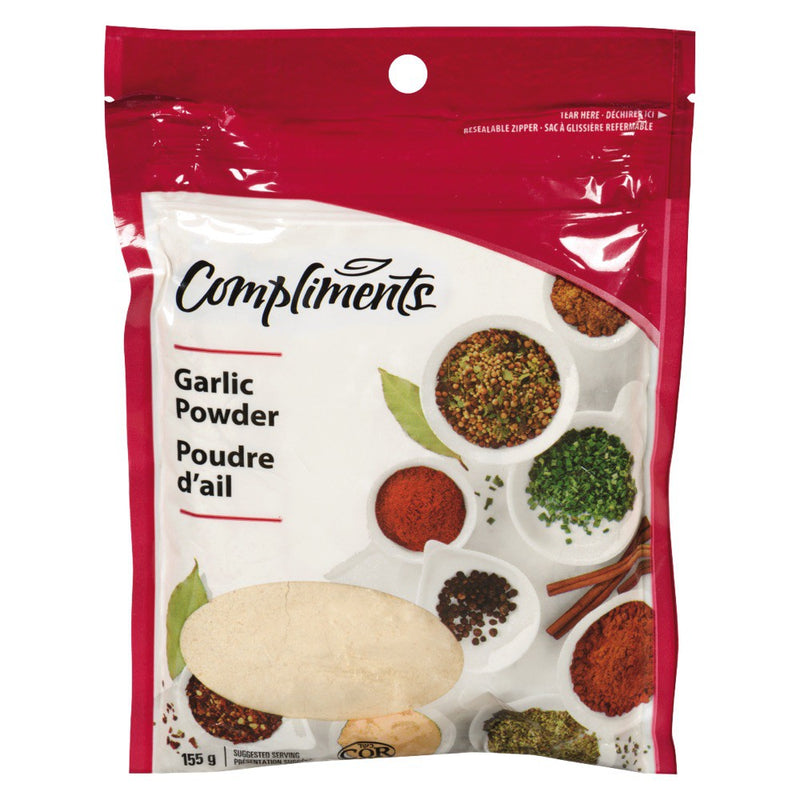 Compliments Spice - Garlic Powder  9x155gr