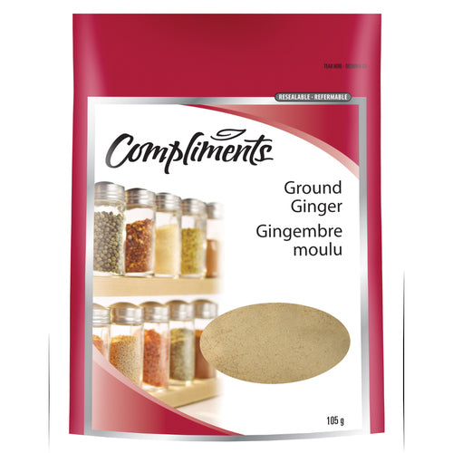 Compliments Spice - Ginger Ground  9x105gr