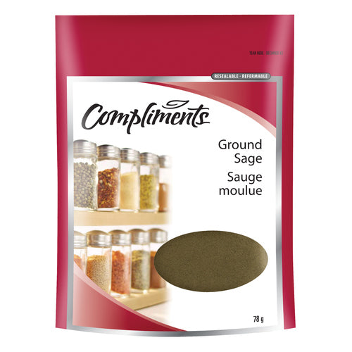 Compliments Spice - Ground Sage ea/78gr