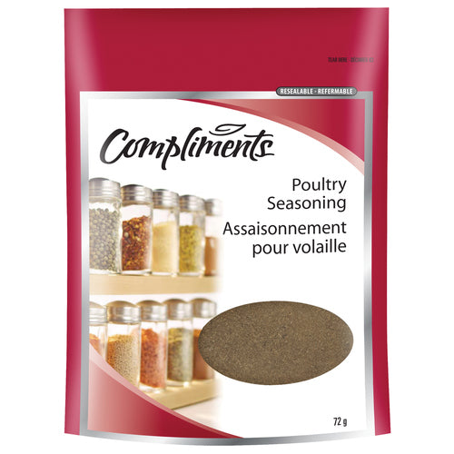 Compliments Spice - Poultry Seasoning  9x72g