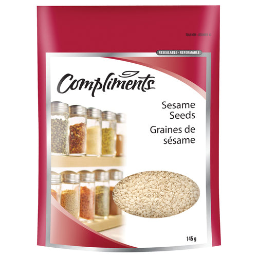 Compliments Spice - Sesame Seeds  9x145g