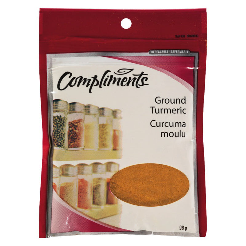 Compliments Spice - Tumeric Ground ea/98g