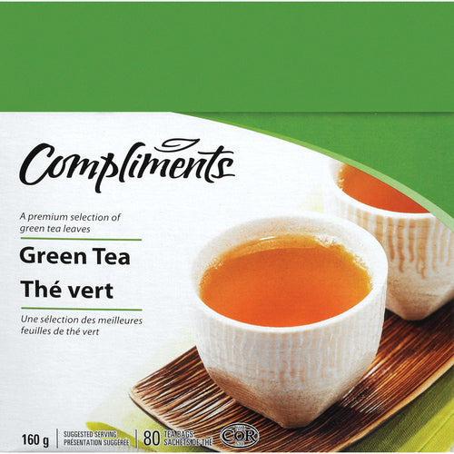 Compliments Tea - Green Tea 12x80's