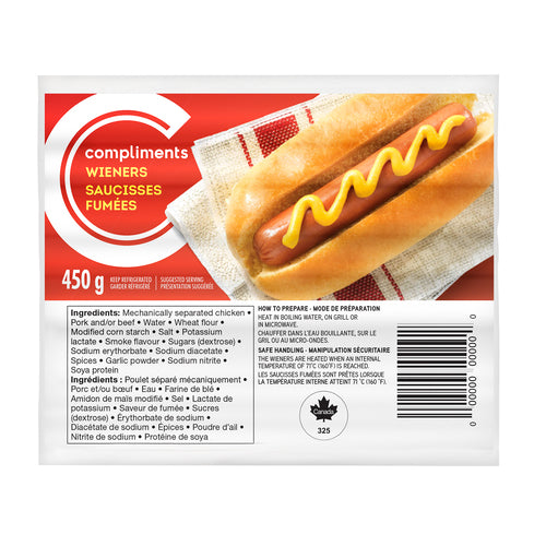 Compliments Wieners  24x450gr