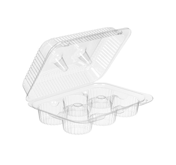 IP Muffin 6 CT Hinged Container SLP46 300/cs