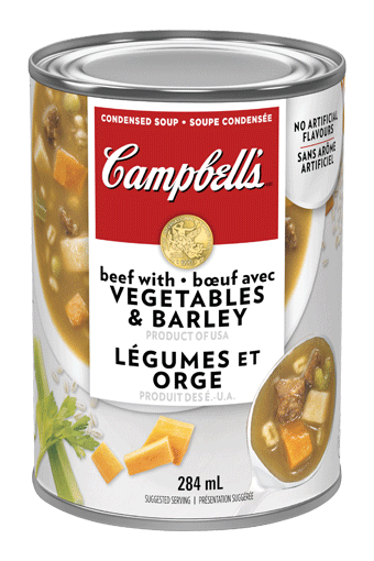 Campbells Soup - Beef/Veg/Barley ea/284ml