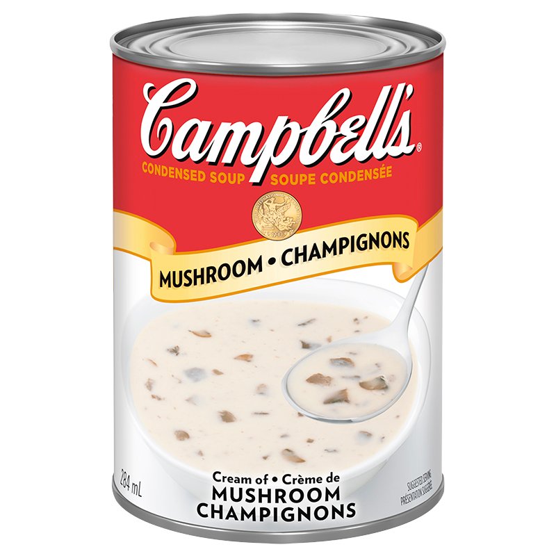 Campbells Soup - Cream Of Mushroom 48x284ml