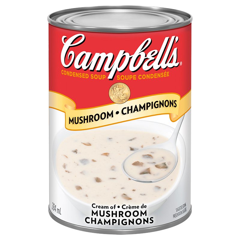 Campbells Soup - Cream Of Mushroom ea/284ml