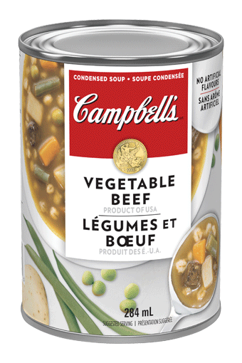 Campbells Soup - Vegetable Beef ea/284ml