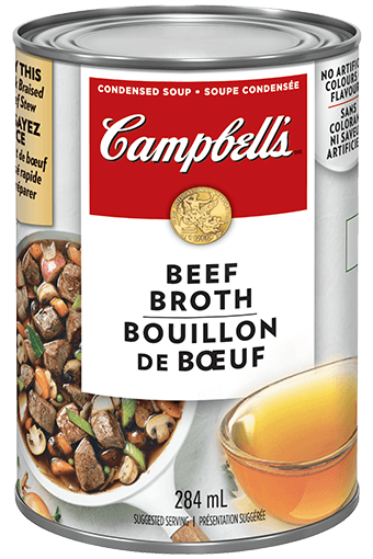 Campbells Soup Broth - Beef 24x284ml