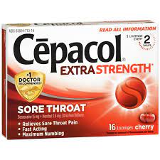 Cepacol Throat Lozenges Cherry EX-St S/F ea/16'S