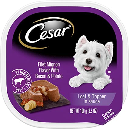Cesar Dog Food - Gourmet Filet Mignon 24x100gr