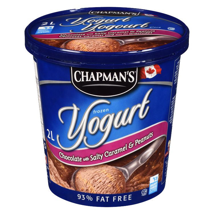 Chapmans Frozen Yogurt - Choc. Carm. Peanut   4x2 lt