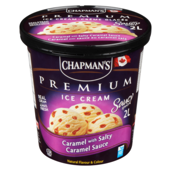 Chapmans Ice Cream Prem - Van. w/Salted Caramel  4x2 lt
