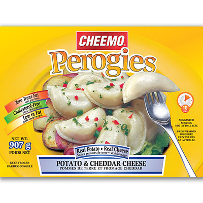 Cheemo Perogies - Bacon & Ramano  10x907gr