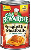 Chef Boyardee - Spag. & Meat Balls 24/418gr