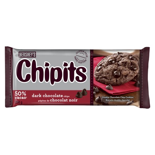 Chipits Chocolate Chips - Prem. Dark 18x250gr