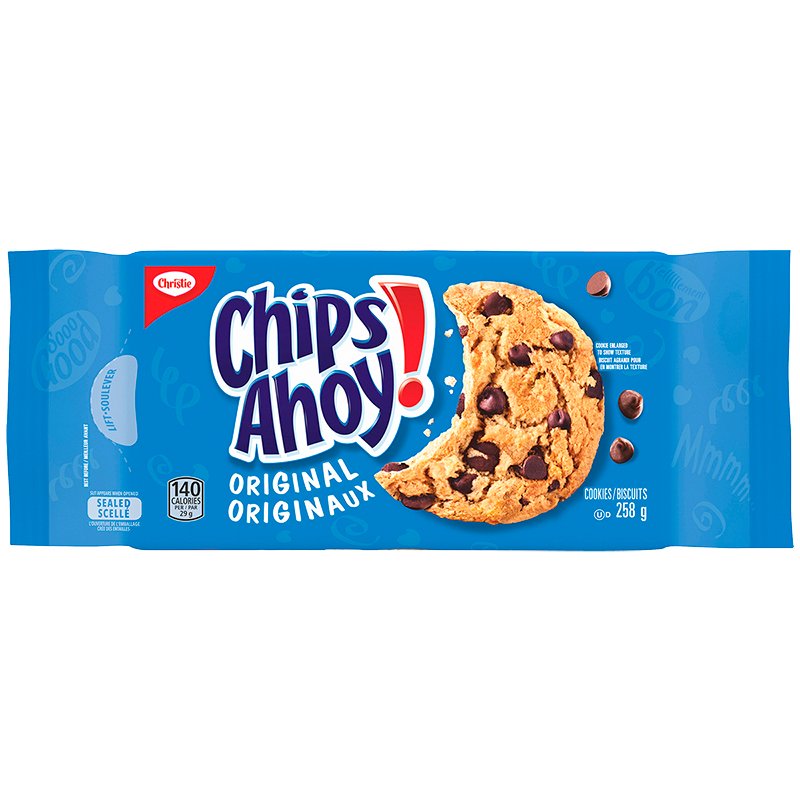 Christie Cookie - Chips Ahoy Original ea/258gr