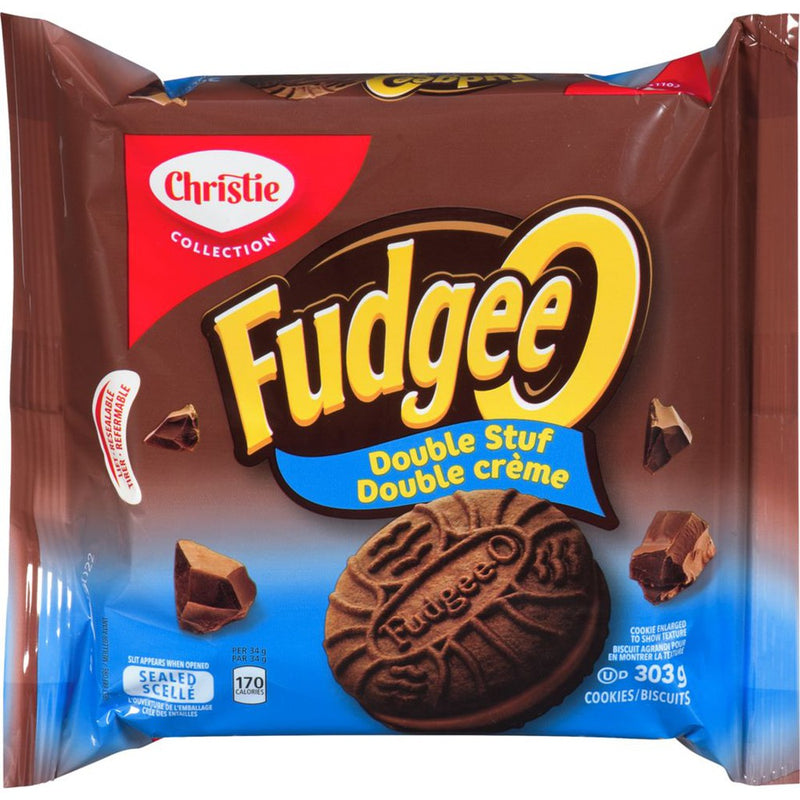 Christie Cookie - Fudgee-O Double Stuffed ea/303gr