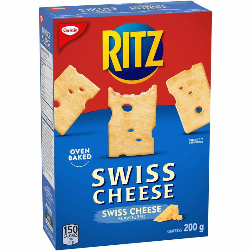 Christie Crackers - Swiss Cheese ea/200gr