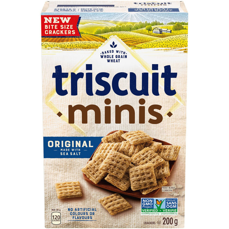 Christie Crackers - Triscuit Mini Orig. ea/200gr