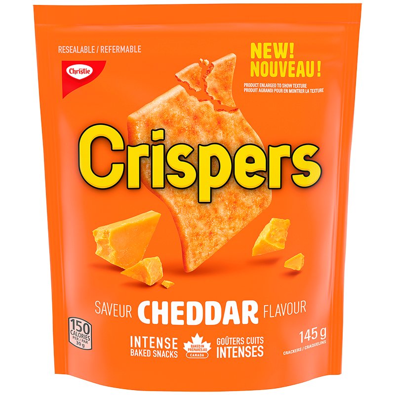 Christie Crispers - Cheddar ea/145gr