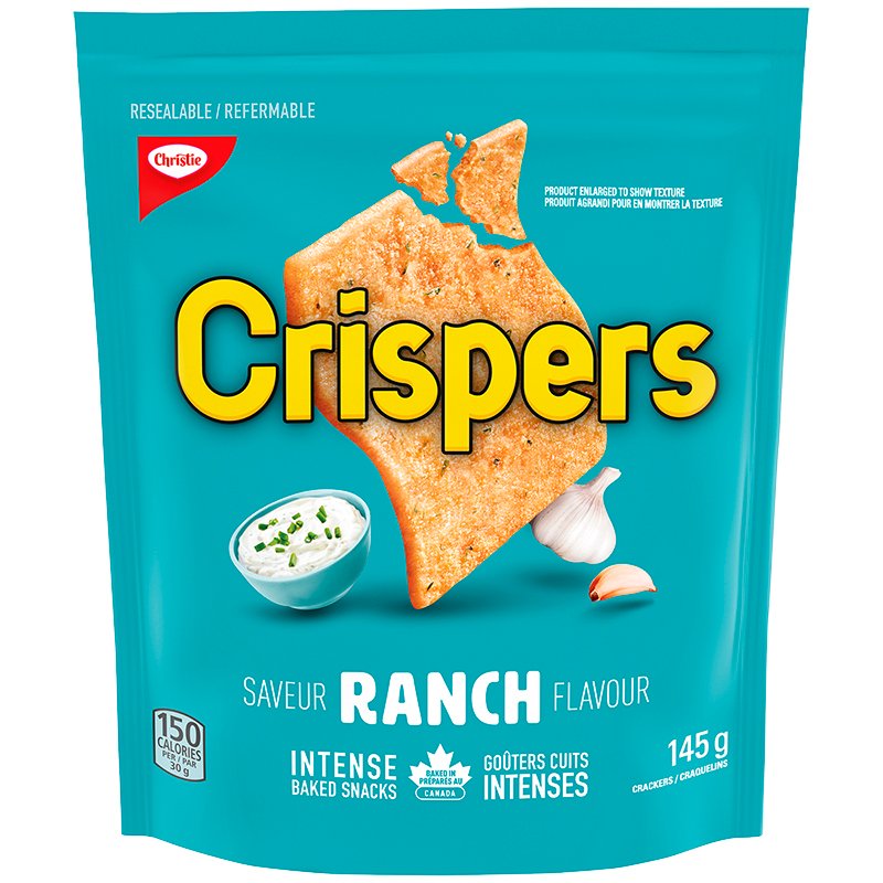 Christie Crispers - Ranch ea/145gr