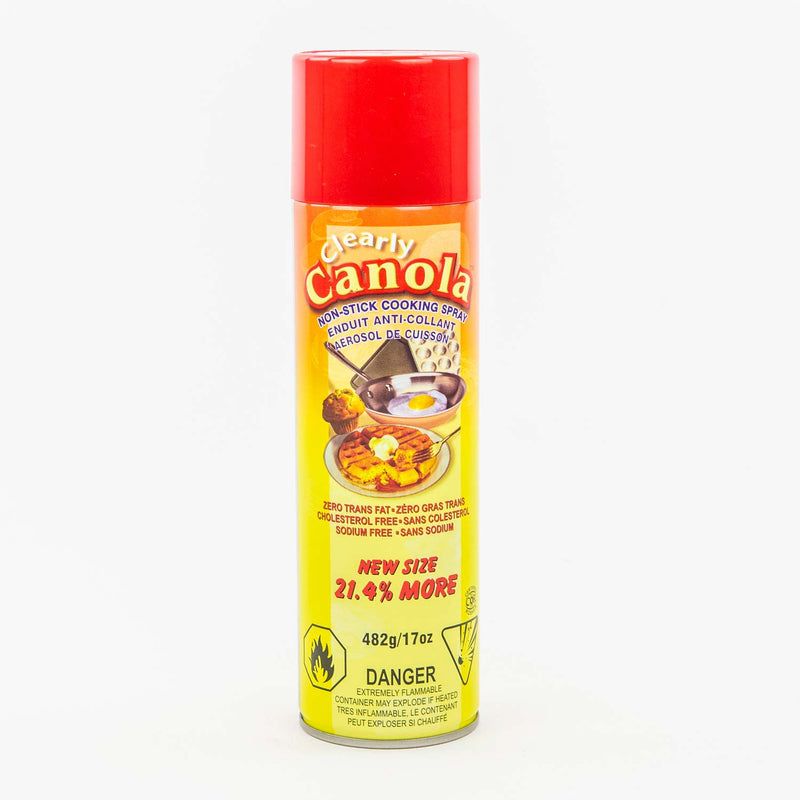 Clearly Canola Cooking Spray (No-Stick) 6x482gr