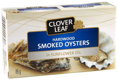 Cloverleaf Oysters - Smoked 24x85gr