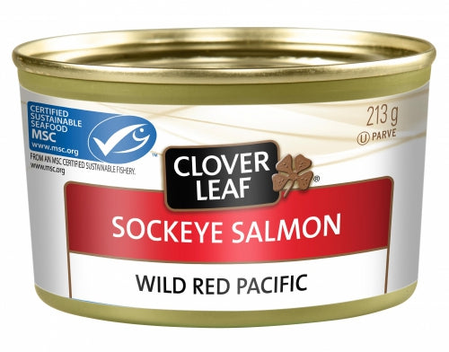 Cloverleaf Salmon Sockeye  24x213gr