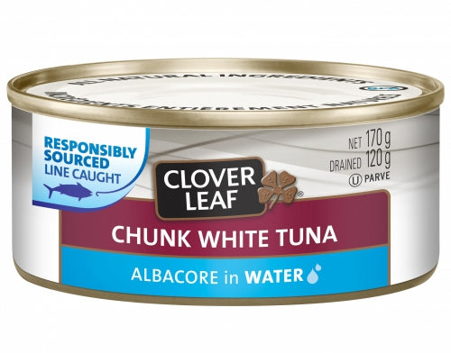 Cloverleaf Tuna - Chunk White in Water ea/170gr